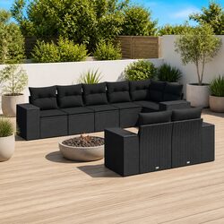 Transform Your Outdoor Space with 8 Piece Garden Sofa Set
