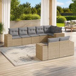 Enhance Your Outdoor Living with an 8-Piece Garden Sofa Set