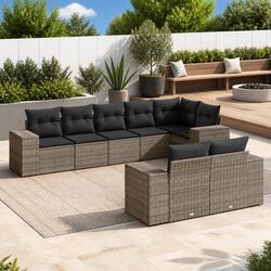 8-Piece Outdoor Lounge Set for Stylish Living Spaces