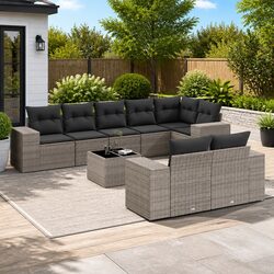 Elevate Your Outdoor Space with a 9-Piece Sofa Set