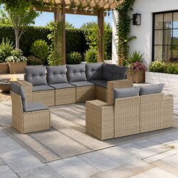 Transform Your Patio with This 8-Piece Outdoor Sofa Set
