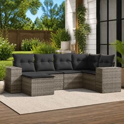 Enhance Your Outdoor Space with 6 Piece Sofa Set