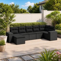Transform Your Outdoor Space with a 7 Piece Sofa Set