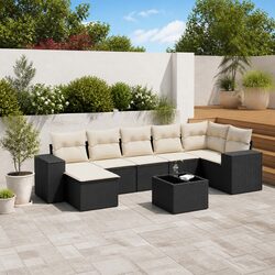 Enhance Your Outdoor Space with 8-Piece Garden Sofa Set