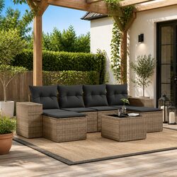 Enhance Your Outdoor Space with This 7 Piece Sofa Set
