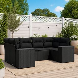 Transform Your Patio with This Comfortable 6 Piece Sofa Set