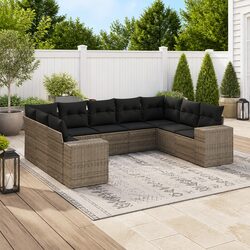 Enhance Your Outdoor Space with 9 Piece Sofa Set