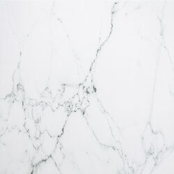 Tempered Glass Table Top 60x60 cm White Marble Design Dining Coffee Table