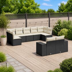 Transform Your Outdoor Living with 9-Piece Sofa Set