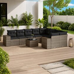 Elevate Your Outdoor Space with a 10-Piece Sofa Set