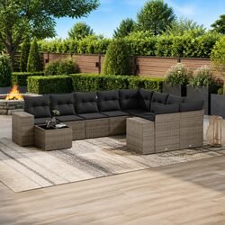 Transform Your Patio with this 10-Piece Outdoor Sofa Set