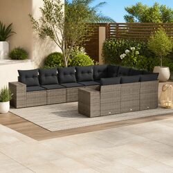 Transform Your Outdoor Space with This 10 Piece Sofa Set