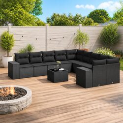 Transform Your Outdoor Space with 11 Piece Sofa Set