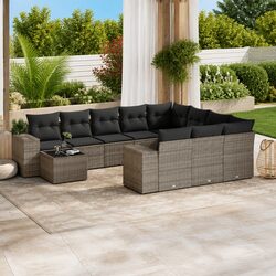 Enhance Your Outdoor Space with 11 Piece Garden Sofa Set