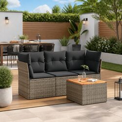 Elevate Your Outdoor Living with This 4-Piece Sofa Set