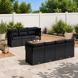 Transform Your Outdoor Space with This 8-Piece Sofa Set