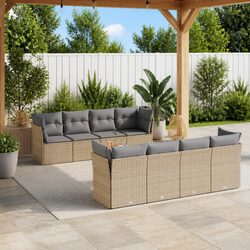 Create Your Outdoor Oasis with a 9-Piece Garden Sofa Set