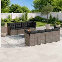 Elevate Your Outdoor Living with This 9-Piece Sofa Set