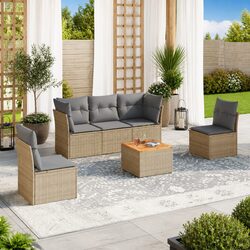 Transform Your Outdoor Space with a 6-Piece Sofa Set