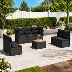 Transform Your Outdoor Space with This 8-Piece Sofa Set
