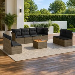 Enhance Your Outdoor Living with This 9 Piece Sofa Set