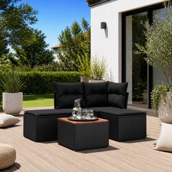 Enhance Your Outdoor Space with a 5 Piece Garden Sofa Set