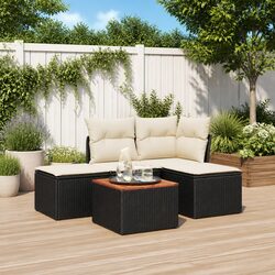 Transform Your Outdoor Area with 5-Piece Garden Sofa Set