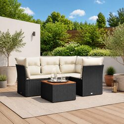 Enhance Your Outdoor Space with a 5 Piece Garden Sofa Set