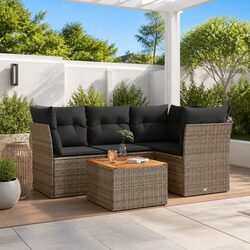 Enhance Your Outdoor Living with 5 Piece Garden Sofa Set