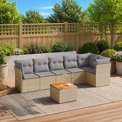 Transform Your Patio with a 7 Piece Modular Sofa Set