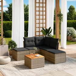 Enhance Your Outdoor Space with a 6 Piece Garden Sofa Set