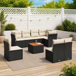 Elevate Your Outdoor Space with 9-Piece Sofa Set