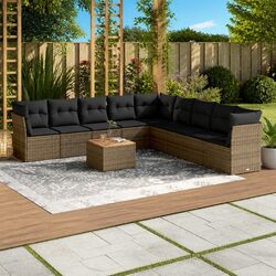 Transform Your Outdoor Space with a 10 Piece Sofa Set