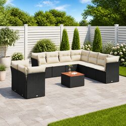 Elevate Your Outdoor Living with a 10-Piece Garden Sofa Set