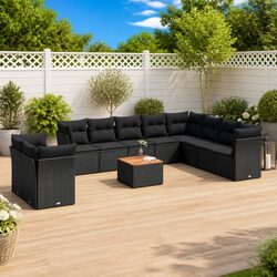 Enhance Your Space with 11-Piece Outdoor Sofa Set