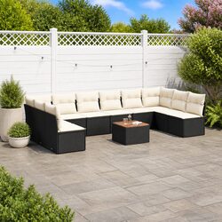 Enhance Your Outdoor Space with 11 Piece Garden Sofa Set