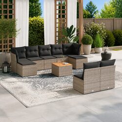 Transform Your Outdoor Space with a 10-Piece Sofa Set