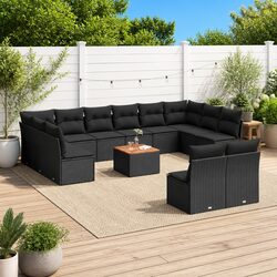 Enhance Your Outdoor Space with 13 Piece Sofa Set