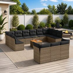 Transform Your Outdoor Space with a 14 Piece Sofa Set