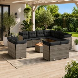 Elegant Grey Modular Sofa Set to Enhance Your Outdoor Area