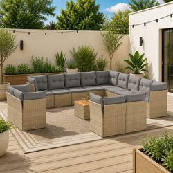 Enhance Your Outdoors with This 14 Piece Garden Sofa Set