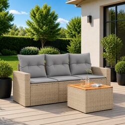 Elevate Your Outdoor Space with This 4 Piece Sofa Set