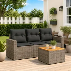 Transform Your Outdoor Space with a 4-Piece Sofa Set