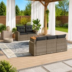 Elevate Your Outdoor Living with this 6-Piece Sofa Set