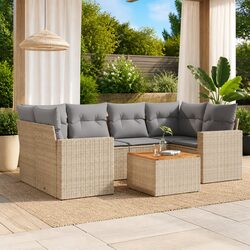 Enhance Your Outdoor Space with This 7 Piece Sofa Set