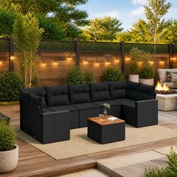 Enhance Your Outdoor Space with This 8 Piece Sofa Set
