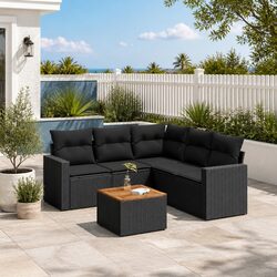 Enhance Your Outdoor Space with this 6-Piece Sofa Set