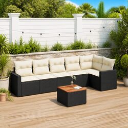 Stylish 7 Piece Outdoor Sofa Set for Relaxing Spaces