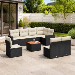 Elevate Your Outdoor Experience with This 9 Piece Sofa Set