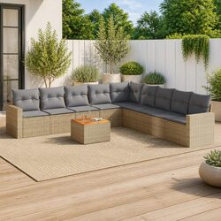 Transform Your Outdoor Space with This 10-Piece Sofa Set